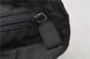 Authentic PRADA Vintage Nylon Shoulder Tote Bag Green 0421E