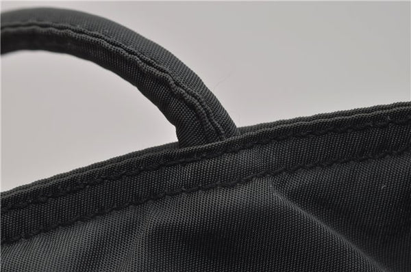 Authentic PRADA Vintage Nylon Shoulder Tote Bag Green 0421E