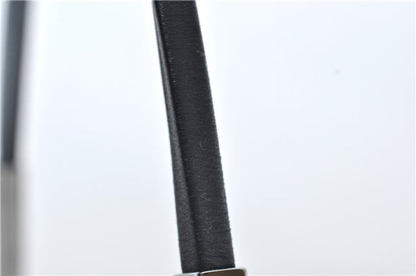 Authentic GUCCI Shoulder Hand Bag Purse Nylon Leather 0013708 Black 0423E