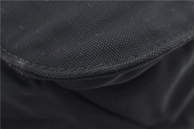 Authentic GUCCI Shoulder Hand Bag Purse Nylon Leather 0013708 Black 0423E