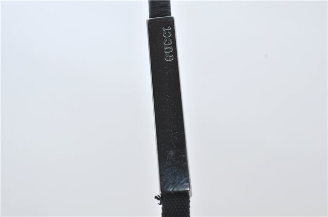 Authentic GUCCI Shoulder Hand Bag Purse Nylon Leather 0013708 Black 0423E