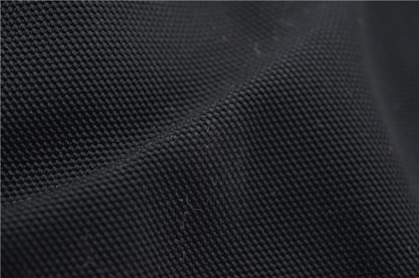 Authentic GUCCI Shoulder Hand Bag Purse Nylon Leather 0013708 Black 0423E