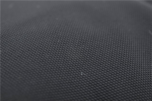 Authentic GUCCI Shoulder Hand Bag Purse Nylon Leather 0013708 Black 0423E