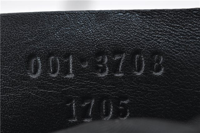 Authentic GUCCI Shoulder Hand Bag Purse Nylon Leather 0013708 Black 0423E