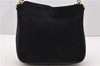 Authentic GUCCI Bamboo 2Way Shoulder Bag Suede Leather Black Junk 0424D