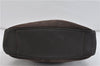 Authentic GUCCI Bamboo 2Way Shoulder Hand Bag Purse Suede Leather Brown 0426D