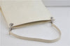 Authentic GUCCI Shoulder Hand Bag Leather Ivory Junk 0427D