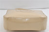 Authentic GUCCI Shoulder Hand Bag Leather Beige 0428D