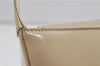 Authentic GUCCI Shoulder Hand Bag Leather Beige 0428D