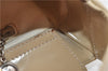 Authentic GUCCI Shoulder Hand Bag Leather Beige 0428D