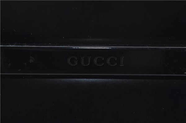 Authentic GUCCI Shoulder Tote Bag Purse Leather Black 0429D