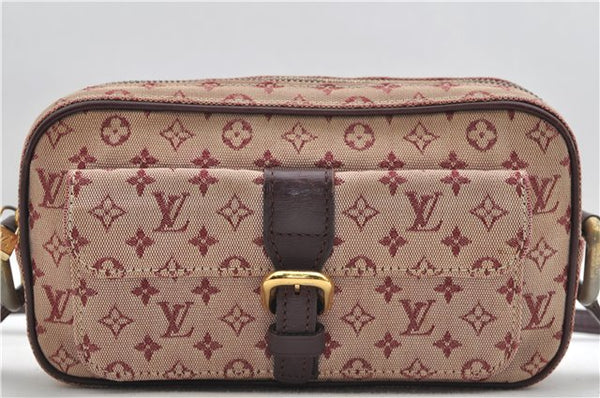 Auth Louis Vuitton Monogram Mini Juliet MM Shoulder Cross Bag M92219 Pink 0429E