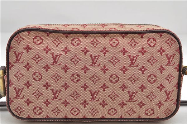 Auth Louis Vuitton Monogram Mini Juliet MM Shoulder Cross Bag M92219 Pink 0429E