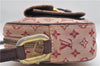 Auth Louis Vuitton Monogram Mini Juliet MM Shoulder Cross Bag M92219 Pink 0429E