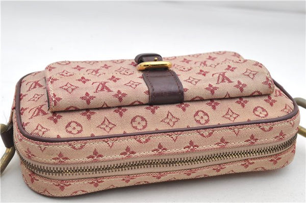 Auth Louis Vuitton Monogram Mini Juliet MM Shoulder Cross Bag M92219 Pink 0429E