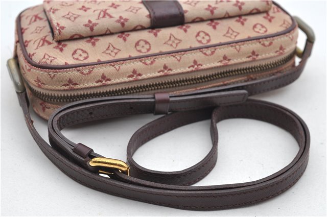 Auth Louis Vuitton Monogram Mini Juliet MM Shoulder Cross Bag M92219 Pink 0429E
