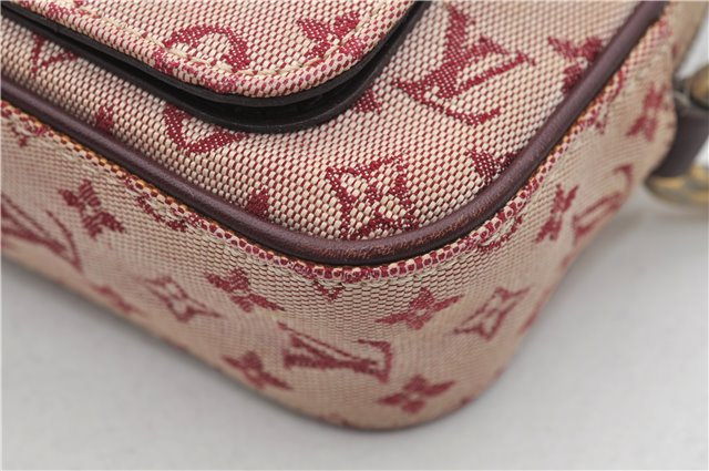 Auth Louis Vuitton Monogram Mini Juliet MM Shoulder Cross Bag M92219 Pink 0429E