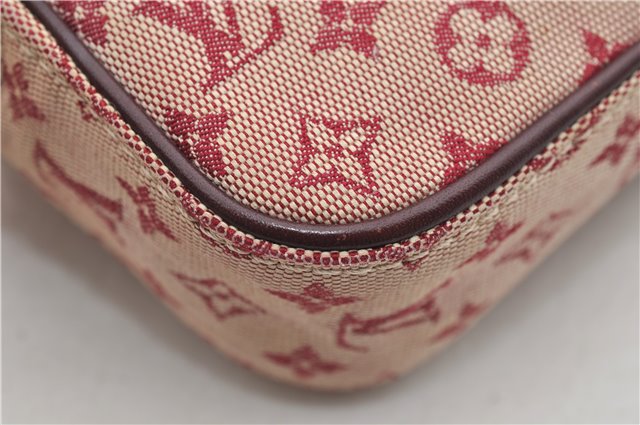 Auth Louis Vuitton Monogram Mini Juliet MM Shoulder Cross Bag M92219 Pink 0429E