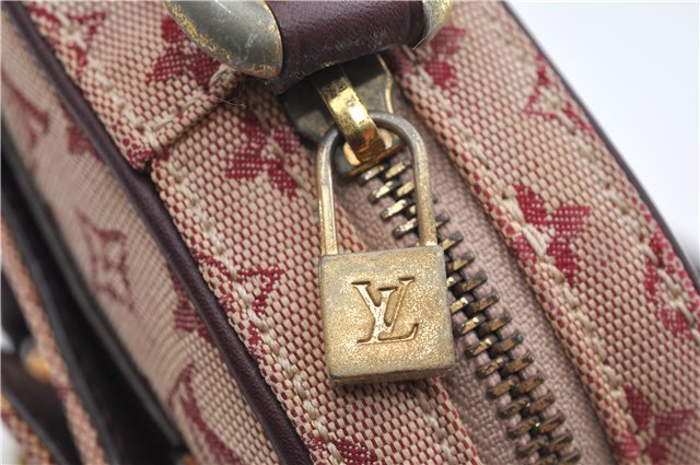Auth Louis Vuitton Monogram Mini Juliet MM Shoulder Cross Bag M92219 Pink 0429E