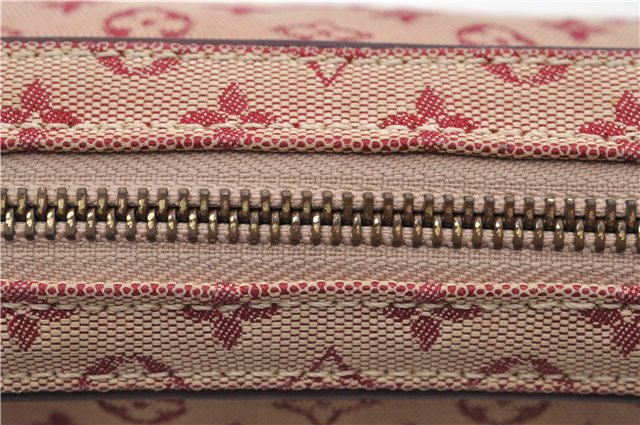 Auth Louis Vuitton Monogram Mini Juliet MM Shoulder Cross Bag M92219 Pink 0429E