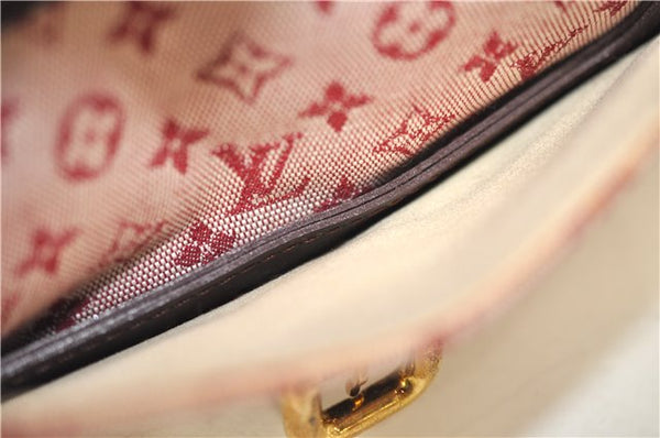 Auth Louis Vuitton Monogram Mini Juliet MM Shoulder Cross Bag M92219 Pink 0429E