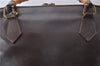 Authentic GUCCI Bamboo 2way Hand Shoulder Bag Purse Leather Brown Junk 0430D