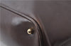 Authentic GUCCI Bamboo 2way Hand Shoulder Bag Purse Leather Brown Junk 0431D