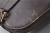 Authentic GUCCI Bamboo 2way Hand Shoulder Bag Purse Leather Brown Junk 0431D