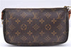 Authentic Louis Vuitton Monogram Pochette Accessoires Pouch M51980 LV 0432E
