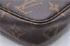 Authentic Louis Vuitton Monogram Pochette Accessoires Pouch M51980 LV 0432E