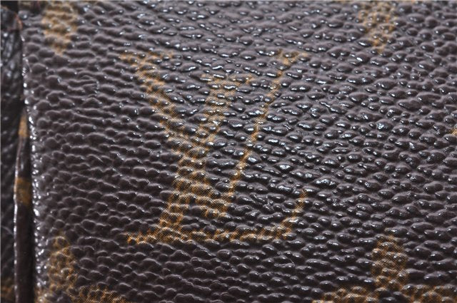 Authentic Louis Vuitton Monogram Pochette Accessoires Pouch M51980 LV 0432E