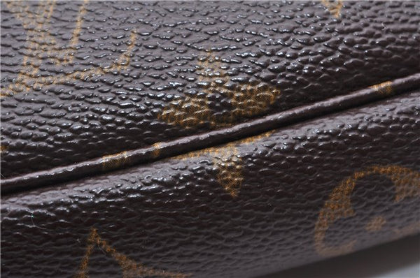 Authentic Louis Vuitton Monogram Pochette Accessoires Pouch M51980 LV 0432E