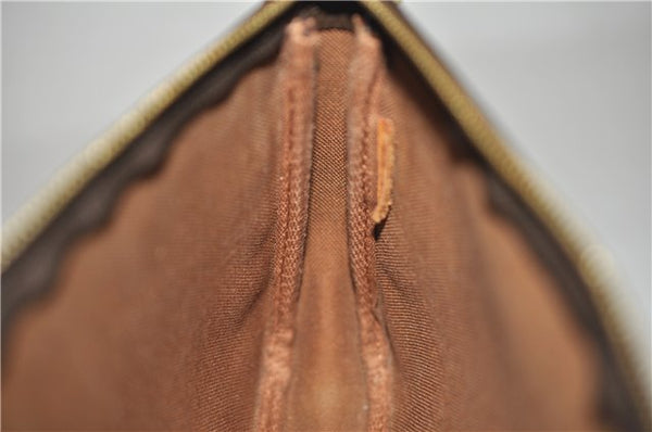 Authentic Louis Vuitton Monogram Pochette Accessoires Pouch M51980 LV 0432E