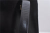 Authentic GUCCI Shoulder Hand Bag Leather Black 0433D