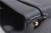 Authentic GUCCI Shoulder Hand Bag Leather Black 0433D