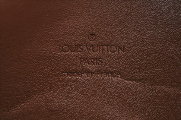 Authentic Louis Vuitton Vernis Tompkins Square Hand Bag Brown M91103 LV 0438I