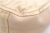 Authentic PRADA Nylon Tessuto Leather Shoulder Hand Bag Light Yellow 0439E