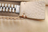 Authentic PRADA Nylon Tessuto Leather Shoulder Hand Bag Light Yellow 0439E
