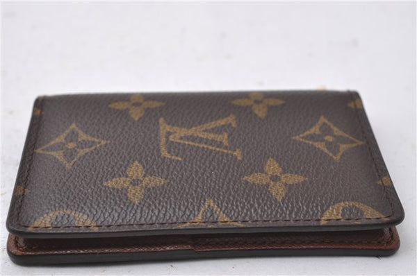 Authentic Louis Vuitton Monogram Organizer De Posh Card Case M61732 LV 0440D