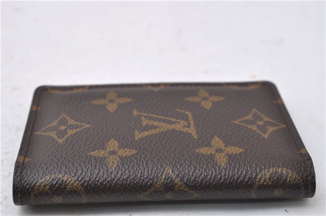 Authentic Louis Vuitton Monogram Organizer De Posh Card Case M61732 LV 0440D
