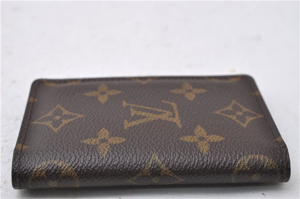 Authentic Louis Vuitton Monogram Organizer De Posh Card Case M61732 LV 0440D