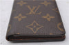 Authentic Louis Vuitton Monogram Organizer De Posh Card Case M61732 LV 0440D