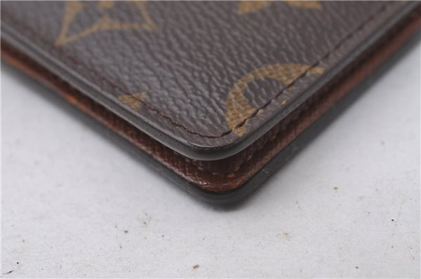 Authentic Louis Vuitton Monogram Organizer De Posh Card Case M61732 LV 0440D