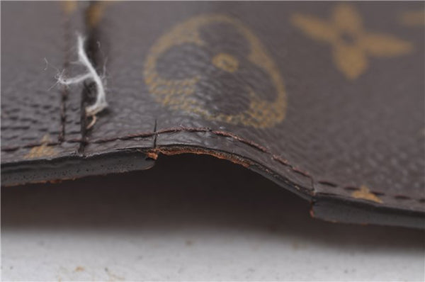 Authentic Louis Vuitton Monogram Organizer De Posh Card Case M61732 LV 0440D
