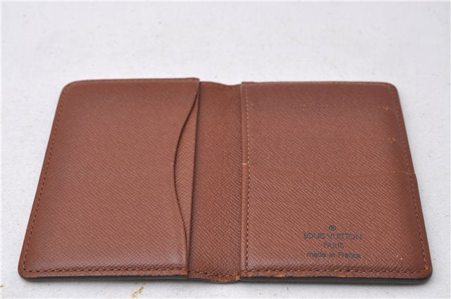 Authentic Louis Vuitton Monogram Organizer De Posh Card Case M61732 LV 0440D