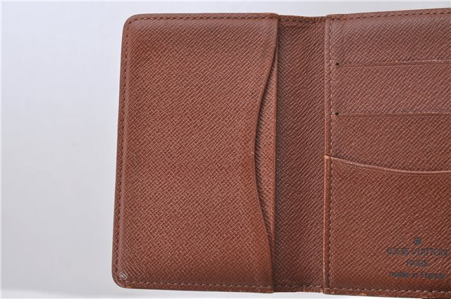 Authentic Louis Vuitton Monogram Organizer De Posh Card Case M61732 LV 0440D