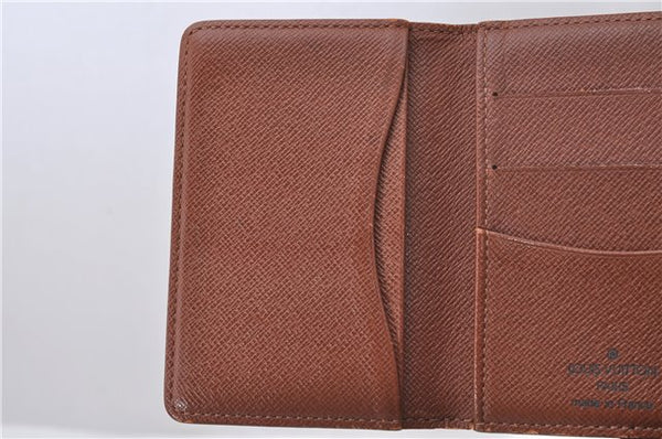 Authentic Louis Vuitton Monogram Organizer De Posh Card Case M61732 LV 0440D