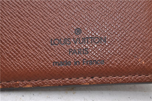 Authentic Louis Vuitton Monogram Organizer De Posh Card Case M61732 LV 0440D