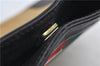 Authentic GUCCI Web Sherry Line Shoulder Bag Purse Canvas Leather Brown 0440E