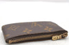 Authentic Louis Vuitton Monogram Pochette Cles Coin Case M62650 LV 0441D